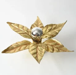 Clearance Pamono Flower-Shaped Wall Lamp by Willy Daro for Massive, 1970s