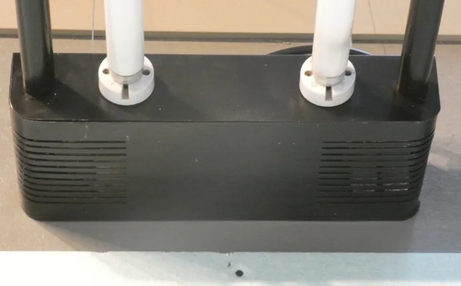 Clearance Pamono Fluorescent Wall Lamp by Gigante, Zambusi and Boccato for Zerbetto, 1980s