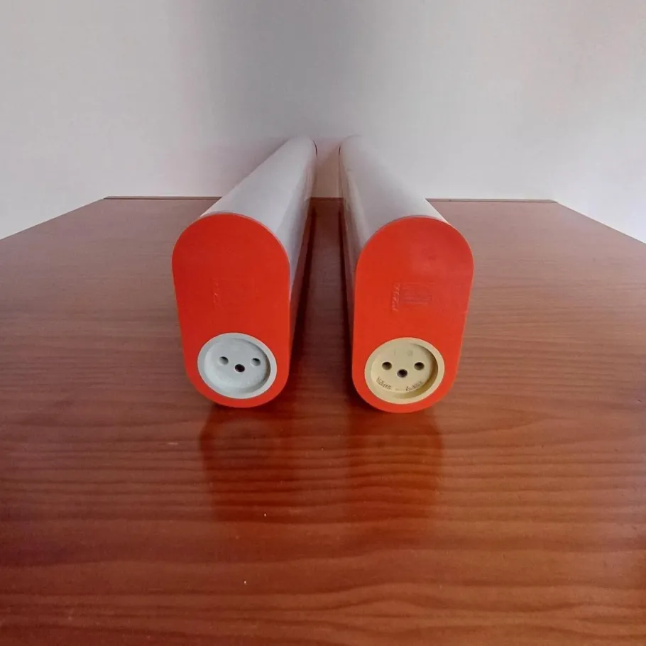 New Pamono Fluorescent Wall Lights from Mazda, 1970s, Set of 2
