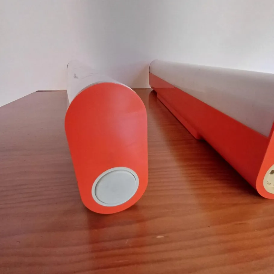 New Pamono Fluorescent Wall Lights from Mazda, 1970s, Set of 2