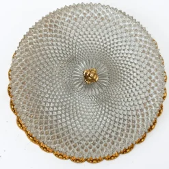 Discount Pamono Flush Mounts from Limburg Glasshütte, Germany, 1960s