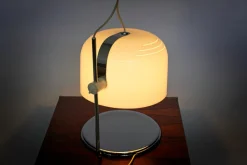 Best Pamono Forma Model 4002 Lamp by Luigi Massoni, Italy, 1960s