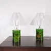 Online Pamono Fractal Resin Lamps, 1970s, Set of 2