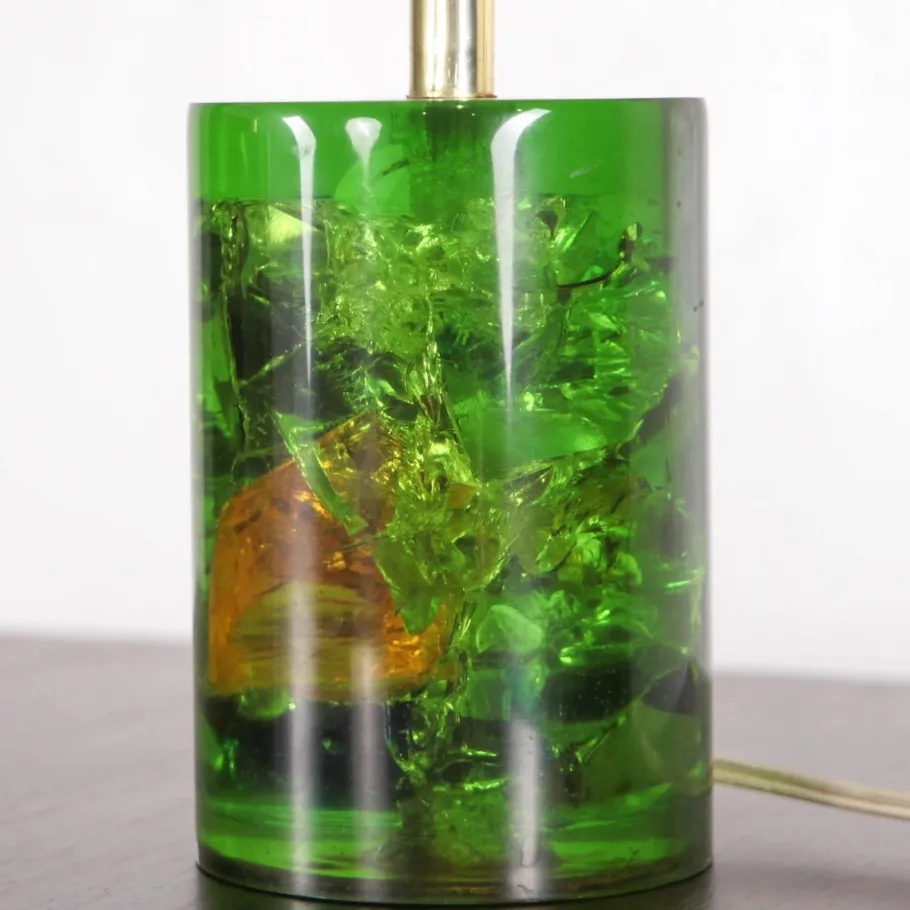 Online Pamono Fractal Resin Lamps, 1970s, Set of 2