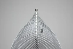 Clearance Pamono French Aluminium Table Lamps by Henri Mathieu, 1960s, Set of 2