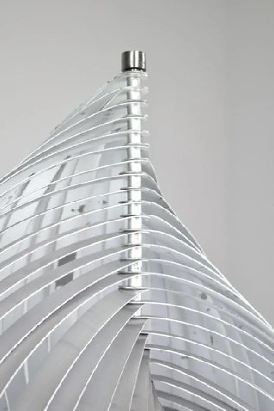 Clearance Pamono French Aluminium Table Lamps by Henri Mathieu, 1960s, Set of 2