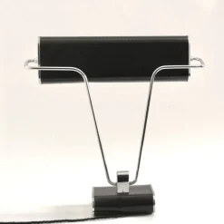 New Pamono French Art Deco Black and Chrome Table Lamp by Eileen Gray for Jumo, 1940s