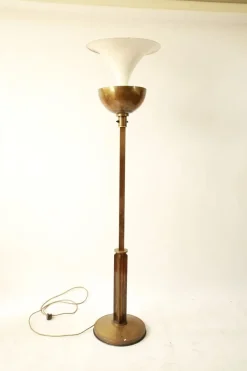 New Pamono French Art Deco Floor Lamp, 1920s