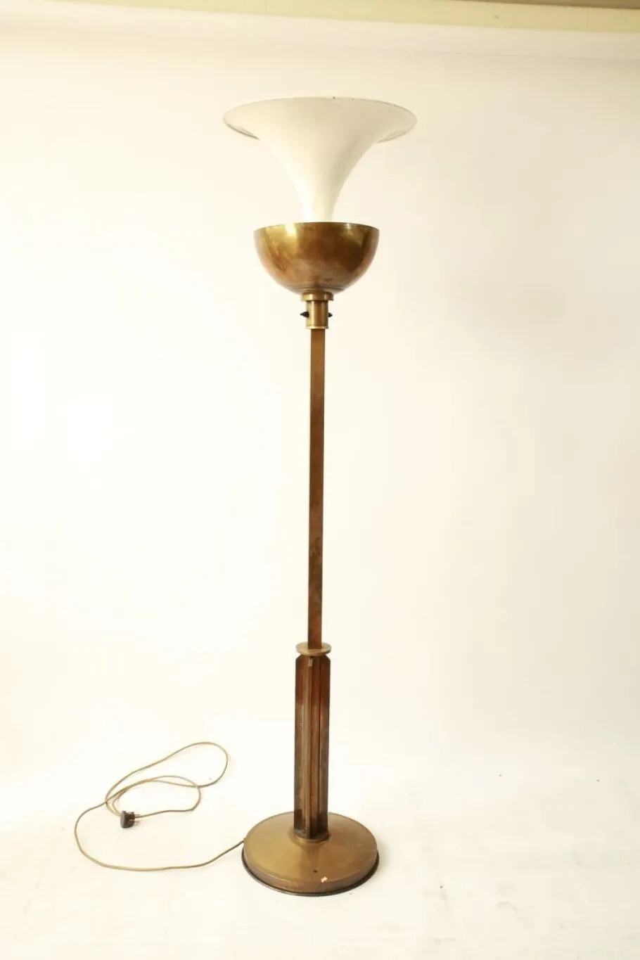 New Pamono French Art Deco Floor Lamp, 1920s