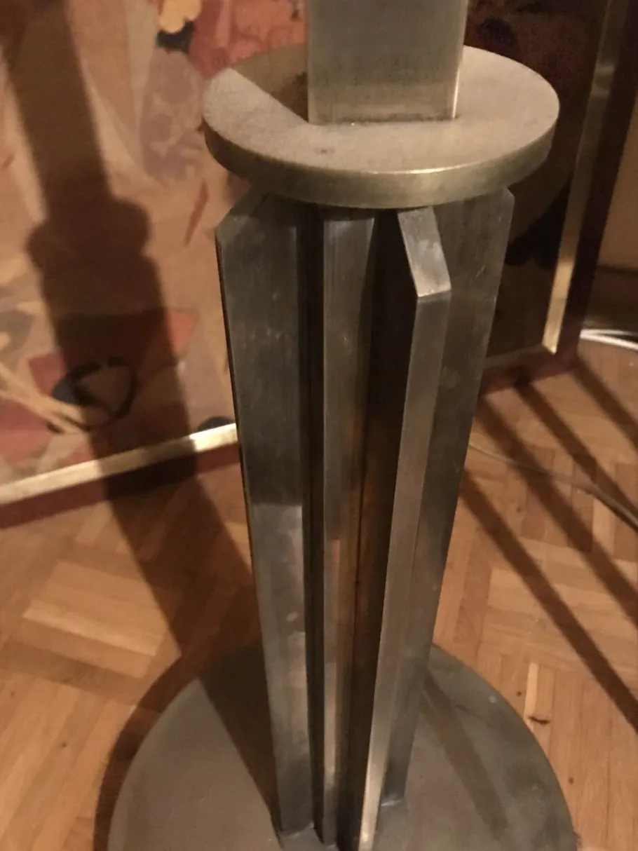 New Pamono French Art Deco Floor Lamp, 1920s