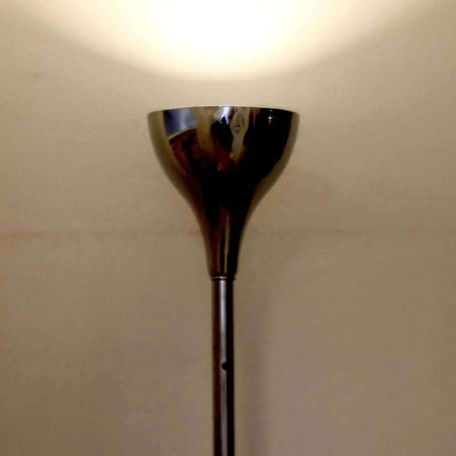 New Pamono French Art Deco Floor Lamp by Robert Mallet-Stevens, 1932