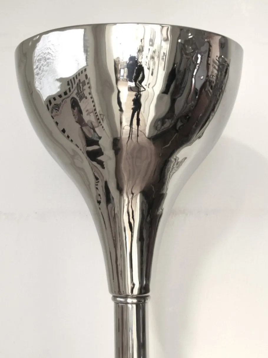 New Pamono French Art Deco Floor Lamp by Robert Mallet-Stevens, 1932