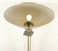 Hot Pamono French Art Deco Floor Lamp in the style of Jacques Adnet, 1930s