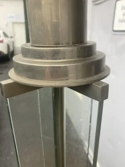 Hot Pamono French Art Deco Floor Lamp in the style of Jacques Adnet, 1930s