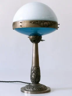 Outlet Pamono French Art Deco Ilrin Table Lamp by L. Bosi & Cie., Paris, France, 1930s