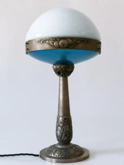 Outlet Pamono French Art Deco Ilrin Table Lamp by L. Bosi & Cie., Paris, France, 1930s