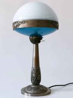 Outlet Pamono French Art Deco Ilrin Table Lamp by L. Bosi & Cie., Paris, France, 1930s