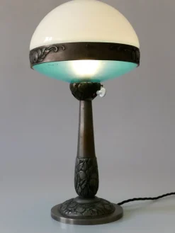 Outlet Pamono French Art Deco Ilrin Table Lamp by L. Bosi & Cie., Paris, France, 1930s