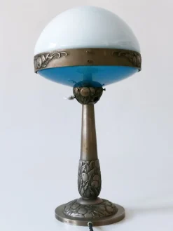 Outlet Pamono French Art Deco Ilrin Table Lamp by L. Bosi & Cie., Paris, France, 1930s