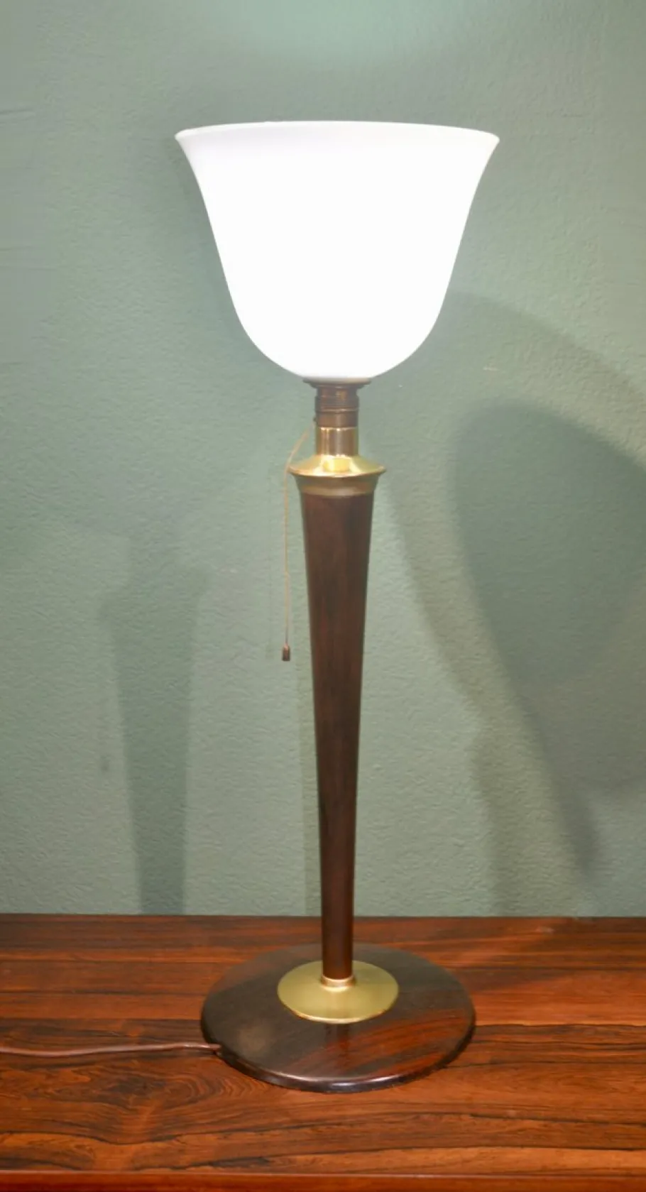 Sale Pamono French Art Deco Lamp from Mazda Brand