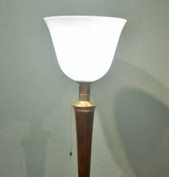Sale Pamono French Art Deco Lamp from Mazda Brand
