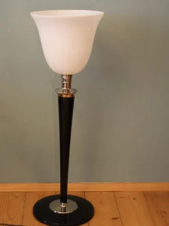 Hot Pamono French Art Deco Table Lamp from Mazda, 1950s