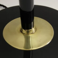 New Pamono French Art Deco Table Lamp in Brass from Mazda, 1950s