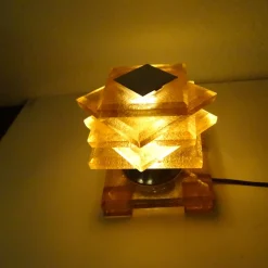 New Pamono French Art Deco Table Lamp from Maison Desny, 1930s