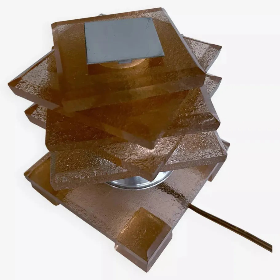 New Pamono French Art Deco Table Lamp from Maison Desny, 1930s