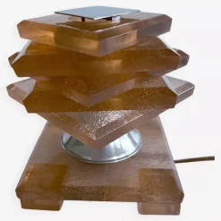 New Pamono French Art Deco Table Lamp from Maison Desny, 1930s