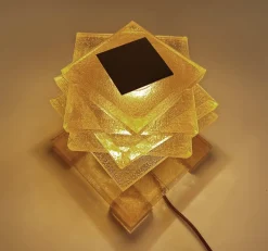 New Pamono French Art Deco Table Lamp from Maison Desny, 1930s