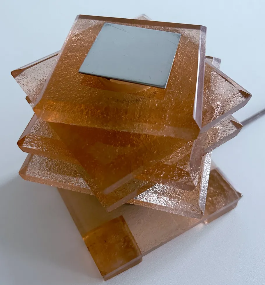 New Pamono French Art Deco Table Lamp from Maison Desny, 1930s