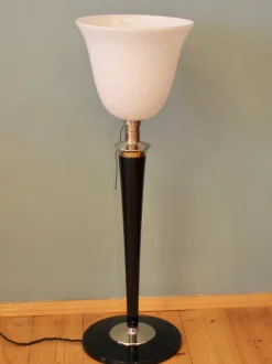 Discount Pamono French Art Deco Table Lamp from Mazda, 1950s