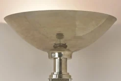 Hot Pamono French Art Deco Uplight, 1940s