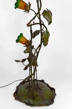 Sale Pamono French Art Nouveau Heron Floor Lamp, 1890s