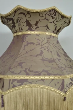 Discount Pamono French Baroque Style Boudoir Standard Floor Lamp in Giltwood with Tassel Fringe, 1930s