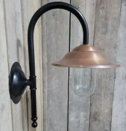 Outlet Pamono French Black Copper Outdoor Barn Light