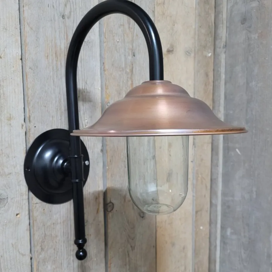 Outlet Pamono French Black Copper Outdoor Barn Light
