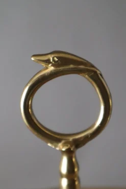 Online Pamono French Bouillotte Brass Table Lamp, 1970s