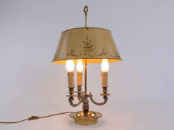 Online Pamono French Bronze Bouillotte Lamp, 19th Century