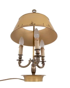 Online Pamono French Bronze Bouillotte Lamp, 19th Century