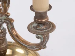 Online Pamono French Bronze Bouillotte Lamp, 19th Century