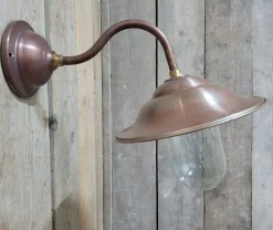 Outlet Pamono French Classic Copper Outdoor Barn Light Lamp