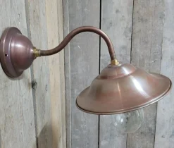Outlet Pamono French Classic Copper Outdoor Barn Light Lamp
