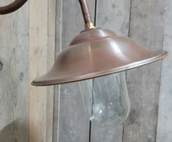 Outlet Pamono French Classic Copper Outdoor Barn Light Lamp