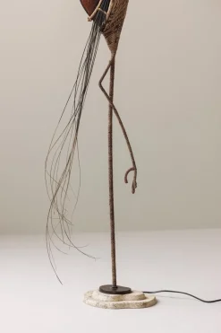 Outlet Pamono French Crane Bird Floor Lamp, 1970s