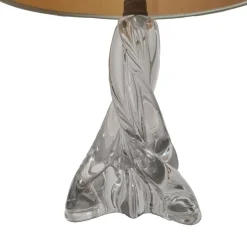 Hot Pamono French Crystal Table Lamp by Baccarat, 1950s