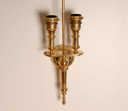 Best Pamono French Empire Style Bouillotte Wall Sconces from Versace, 1980s, Set of 2