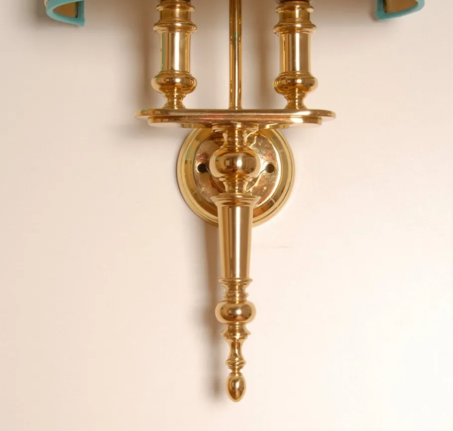 Best Pamono French Empire Style Bouillotte Wall Sconces from Versace, 1980s, Set of 2