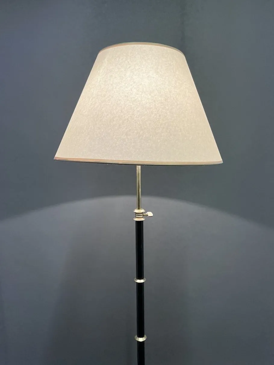 New Pamono French Floor Lamp by Jacques Adnet, 1950s